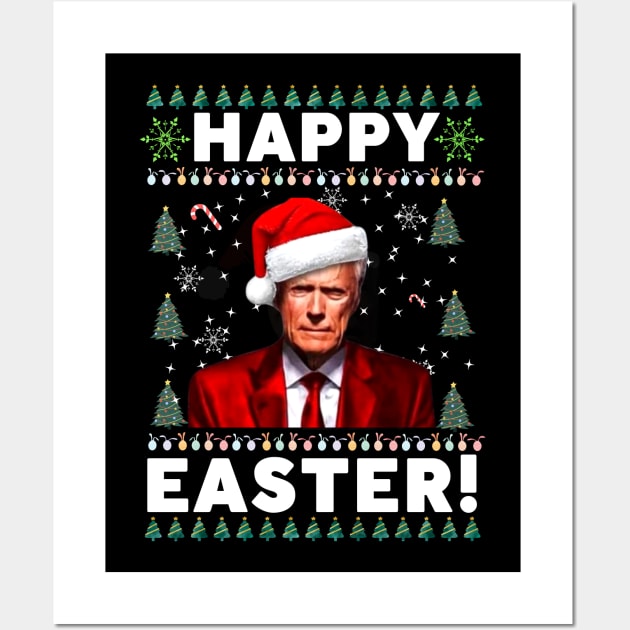 Funny Joe Biden Happy Easter Ugly Wall Art by khalid12